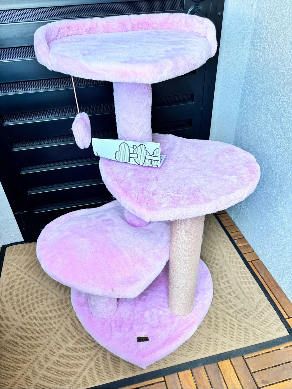 VENTRESKA HEART PURRINK 4 PLATFROM CAT CLIMBER 🩷🐈💕